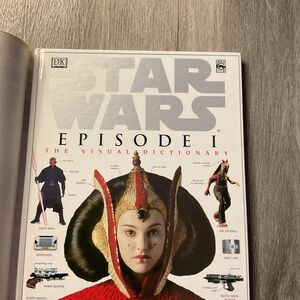 Vintage 1999 Star Wars Episode I Visual Dictionary